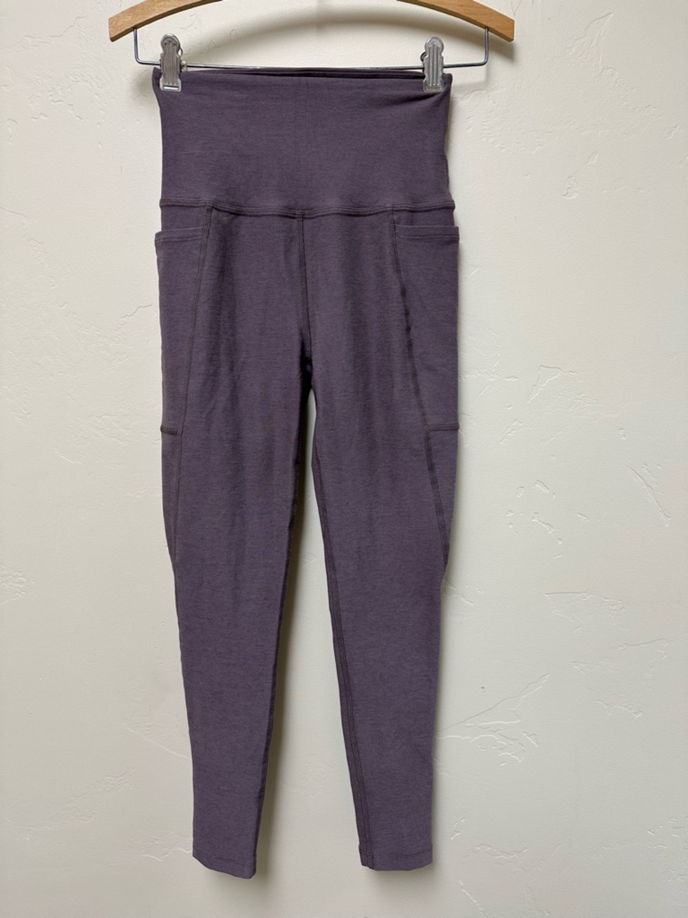 Beyond Yoga Spacedye Out Of Pocket High Waisted Midi Legging - Woodland Heather